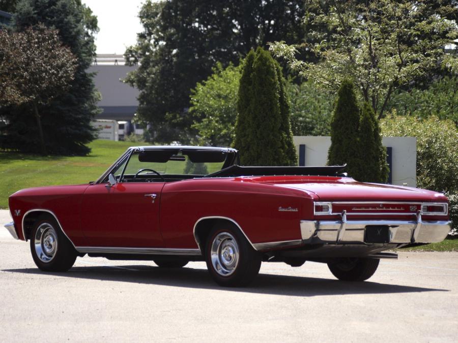  Chevrolet Chevelle SS 396 Convertible 1966 года  (фото 12 из 40)